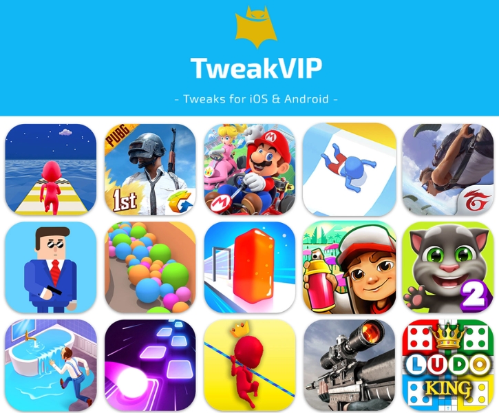Tweakvip Download Games for free